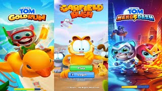 Garfield Rush vs Talking Tom Gold Run vs Talking Tom Hero Dash screenshot 5