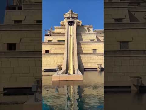দুবাই ওয়াটার পার্ক | The largest water park in dubai | Atlantise Aquaventure water park |#Dubaiepalm