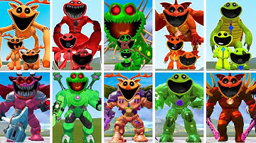 ALL FORGOTTEN SMILING CRITTERS VS ALL MECHATITAN - POPPY PLAYTIME CHAPTER 4 In Garry