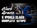 5 world class omoplata setups by clark gracie