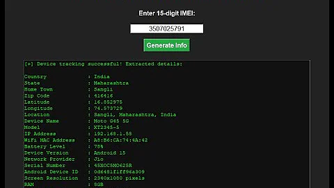 How to Track Any Lost Phone with IMEI Number – Real Time Location Using Kali Linux Terminal 2025 |
