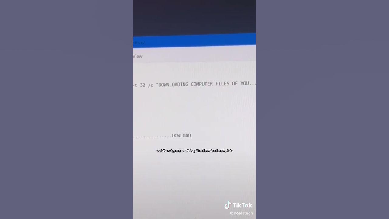 How to create a harmless virus to send to your friends YouTube