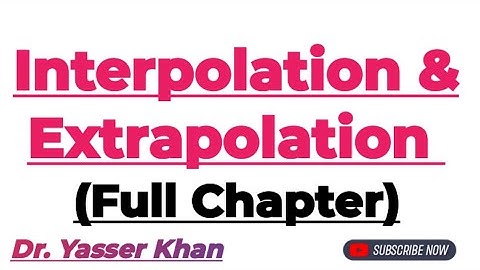 Interpolation And Extrapolation | Interpolation | Extrapolation | Statistics | Economics | CUET UGC