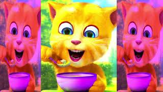 Talking Ginger Funny Cat Video 🍉🍍🍌🍎🍇🥝🌶🥒🥦🥕🍒🍭🍩🎂🍜🧀🥨🍕🍵🥥 145
