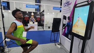 Revolutionize Your Fitness Routine with Our Innovative Gaming Kiosk! 🎮💪Fitness Gaming Kiosks #eshark