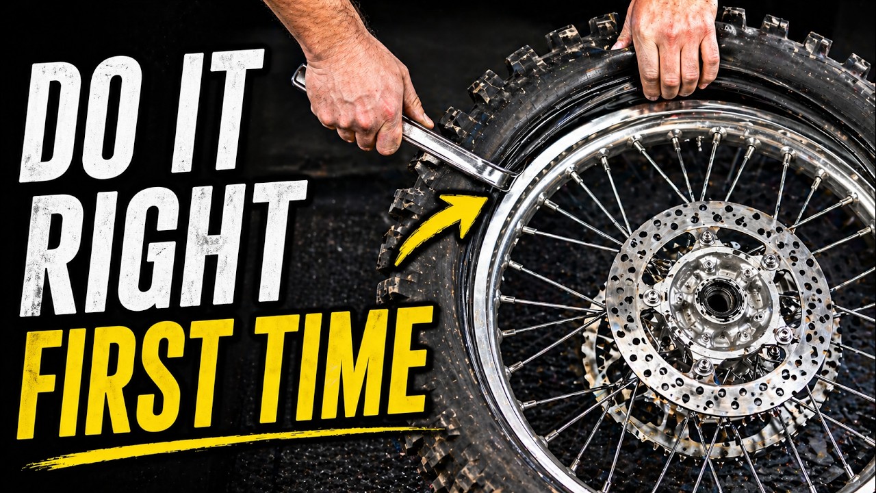 How to Change a Dirt Bike Tire (Step-by-Step) - YouTube