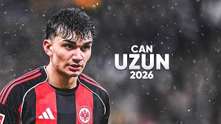 Can Uzun Midfield Rising Star 2026 Eintracht Frankfurt Incredible Skills, Dribbling & Goals