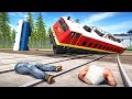 Franklin  Train Accident 😭,_ Indian Bike Driving 3D #franklin #gamingvideos #trending 