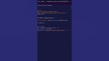 Toggle Text with javascript 🔥🧑‍💻 #shorts #short