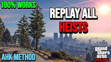 *AHK* How To Replay Any Heist in GTA 5 Online ┃Cayo Perico