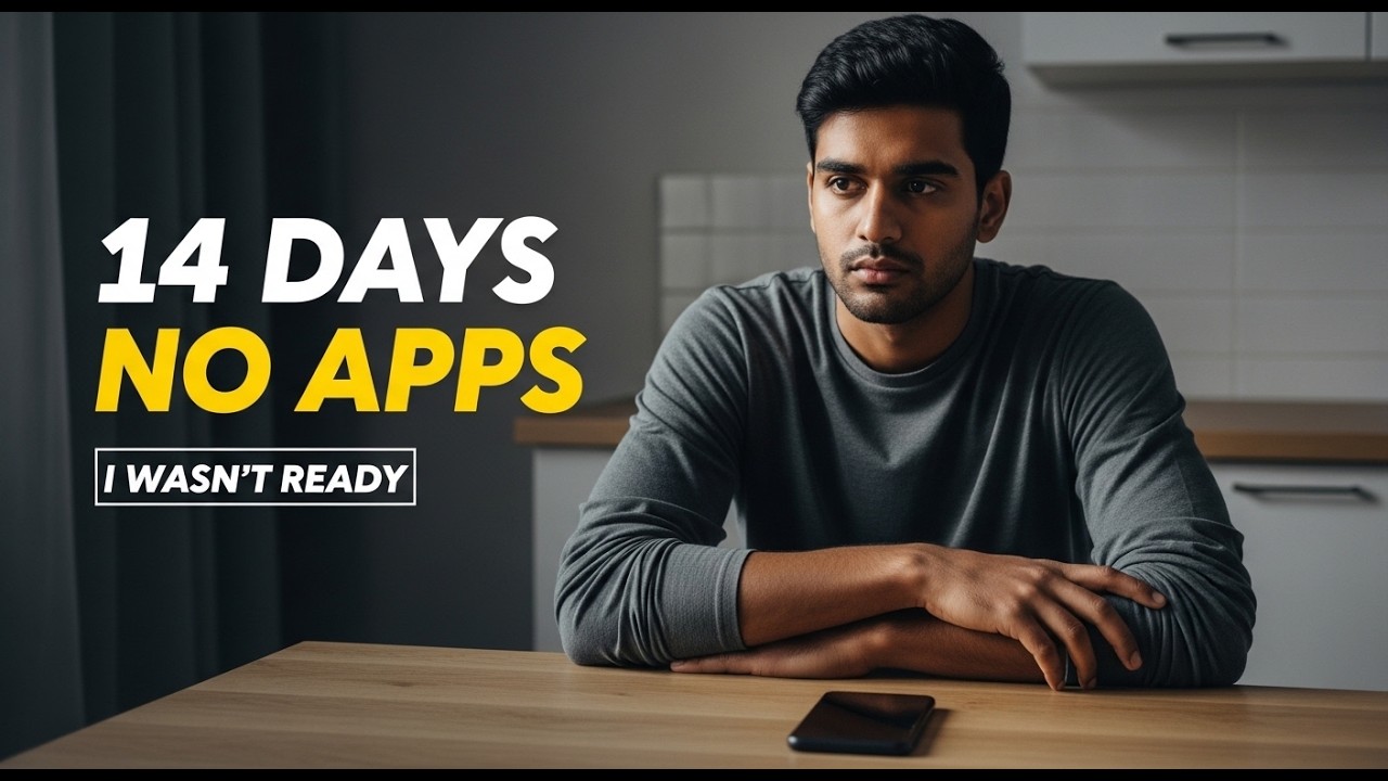 He Deleted Every App for 14 Days — What He Found Shocked Him | 1% at a Time