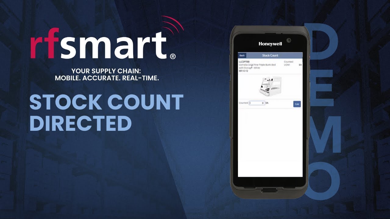 NetSuite Stock Count Directed RFSMART Demo YouTube