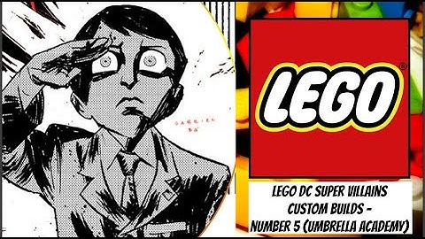 LEGO DC Super Villains Custom Builds - Number 5 (Umbrella Academy Comics)