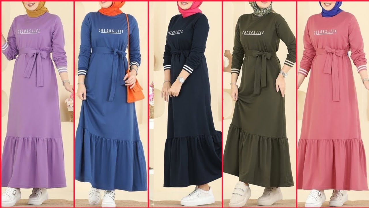 كولكشن فساتين ودريسات صيفي للمحجبات 2026 محتشمة وأنيقة 🎀🍓🍓