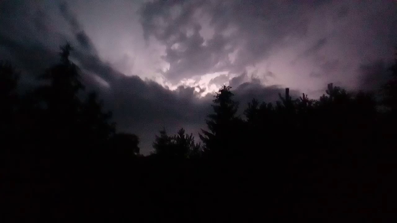 Front burzowy Modlin 2.07.2020 - Thunder Moon - YouTube