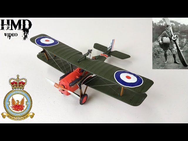 Royal Aircraft Factory S.E.5a, WW1 English Ace Abert Ball, France