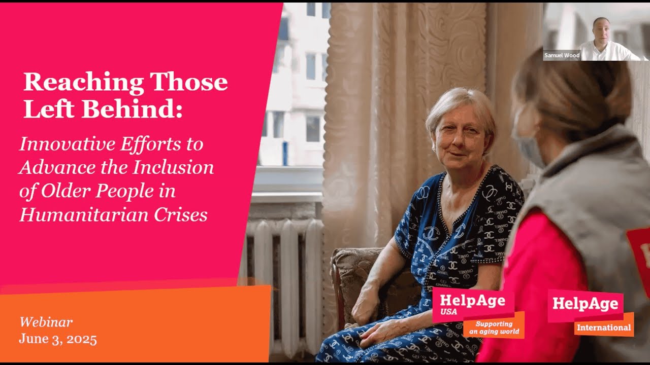 Webinar: Innovative Efforts to Advance the Inclusion of Older People in ...