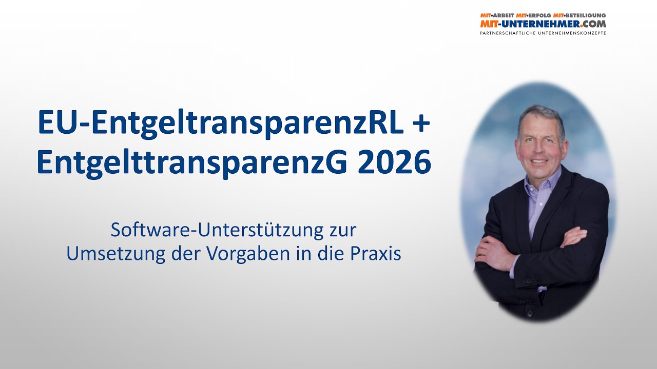 Software zur Umsetzung der EU-EntgtranspRL und EntgTranspG 2017/2026