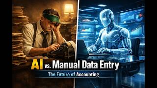 AI vs. Manual Data Entry: The Future of Accounting