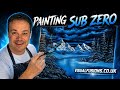 How to Paint Sub Zero - Oil Painting 670 Full #stepbystep #tutorial #bobross style art