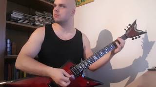 Krisiun - Descending Abomination (guitar cover with solos)