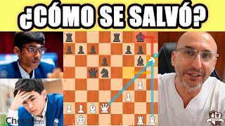 ¡ATAQUE SUICIDA! 💣 Sindarov lo entregó TODO pero la defensa de Praggnanandhaa es ILEGAL