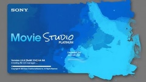 Exploring Sony Movie Studio Platinum 12.0!!