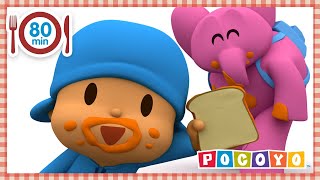 Pocoyo In English - A Delicious Meal 80 Minutes Cartoons For Children