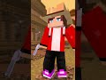 JJ vs Herobrine Cowboy challenge in Minecraft animation #minecraft #animation