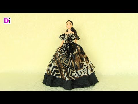 Как сшить королевское платье для куклы