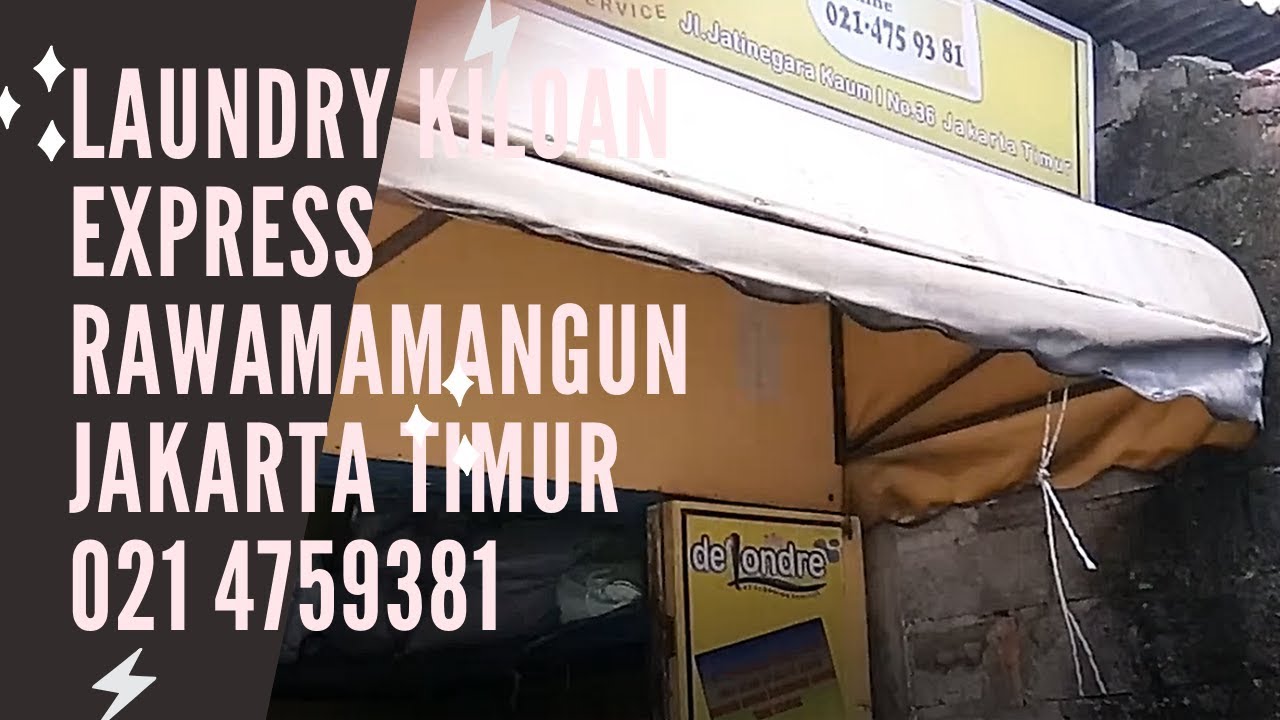 Laundry Kiloan Express Rawamangun Jakarta Timur 0214759381 YouTube