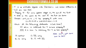TMUA 2020 Paper 2 - Q14 - Worked Solution