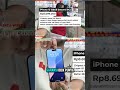 Kok Bisa iPhone 15 Disini Cuma 8 JUTA! #shorts #pricebook #marzoom #iphonemurah #iphone15