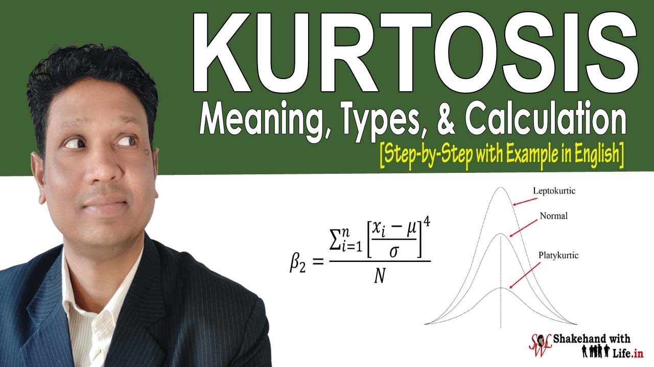 Kurtosis in English Explained with Example Descriptive Statistics