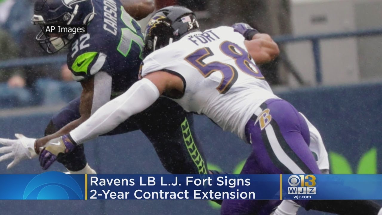 Ravens LB L.J. Fort Signs 2-Year Contract Extension