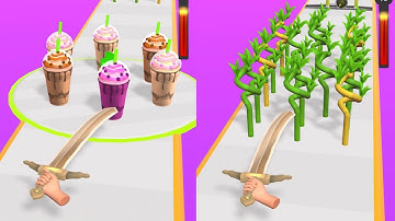 Sword Melter! Very Satisfying And Relaxing ASMR Slicing Game