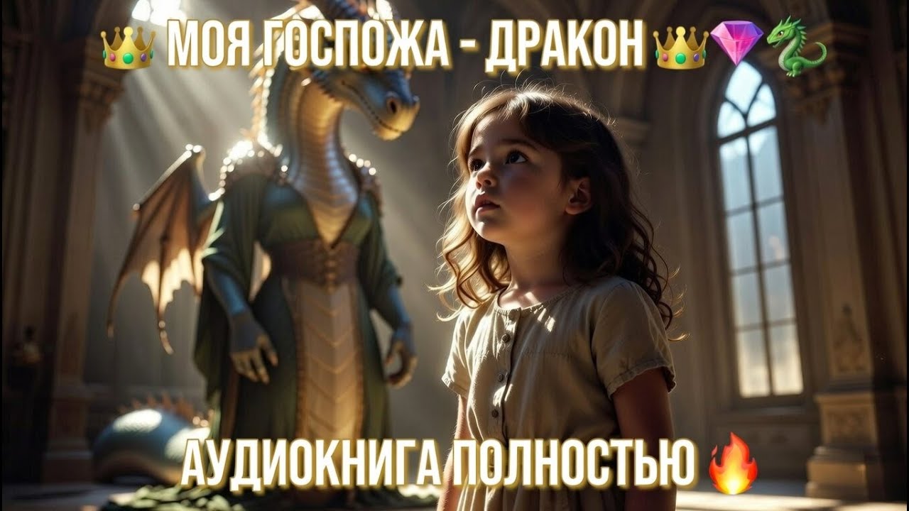 🐉👑 ПРИСЛУГА ДРАКОНИЦЫ | Приключения в магической академии | Аудиокнига фэнтези ✨