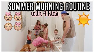 *NEW* SUMMER MORNING ROUTINE FAMILY OF 6 | MORNING ROUTINE 2023 | Tara Henderson