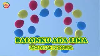 lagu anak indonesia balonku ada lima || lagu anak nusantara