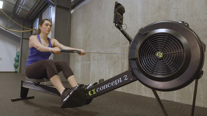 Working Out On the Concept2 Indoor Rower