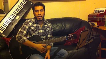 TUTORIAL PON ACEITE EN MI LAMPARA SENOR, GUITARRA COROS PENTECOSTALES, ADORACION, ALABANZA