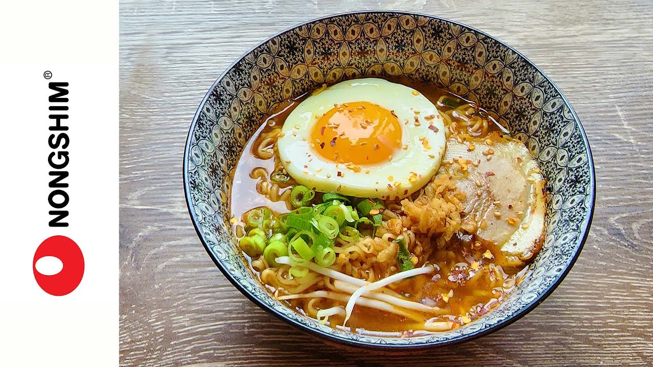 Nongshim Bowl Noodles Hot & Spicy Flavor USA Instant Noodle Recipe