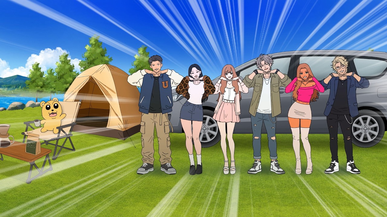ソロキャンプしてたら隣に大学生サークル来た