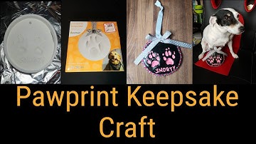 Pawprint Keepsake Craft