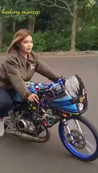 STORY WA || cewek cantik naik motor ninja ||#short #fyp #storywa #aesthetic