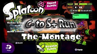Splatoon Montage The History Of C- To S Run