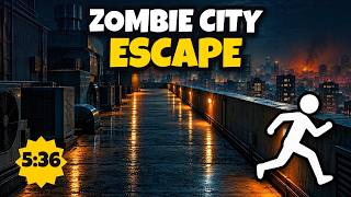 Immersive Interactive Warm-Up 🧟 | ZOMBIE CITY ESCAPE | Ultimate Survival Run Challenge screenshot 1