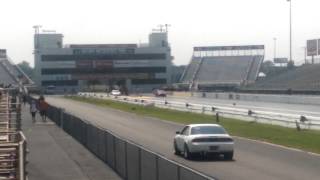 2004 Mitsubishi Galant 1/4 mile drag-2nd run