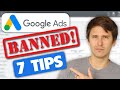 Google Ads (AdWords) Account Suspended? 7 Tips for What to Do