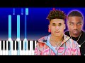 NLE Choppa - Walk Em Down ft Roddy Ricch (Piano Tutorial)